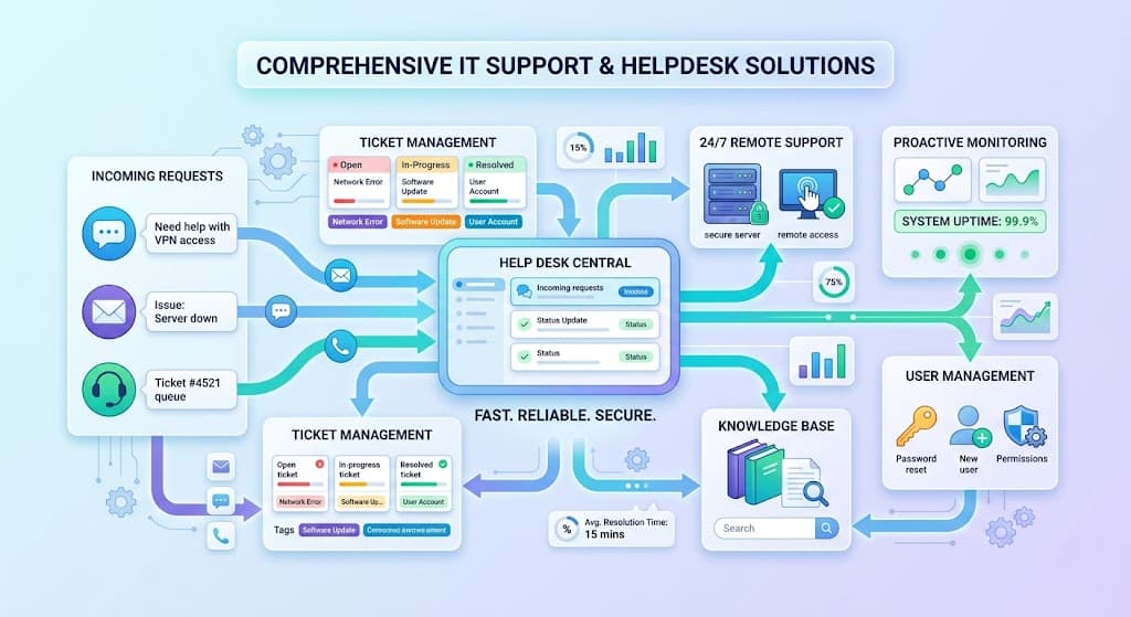 Reliable IT Support & Helpdesk Services