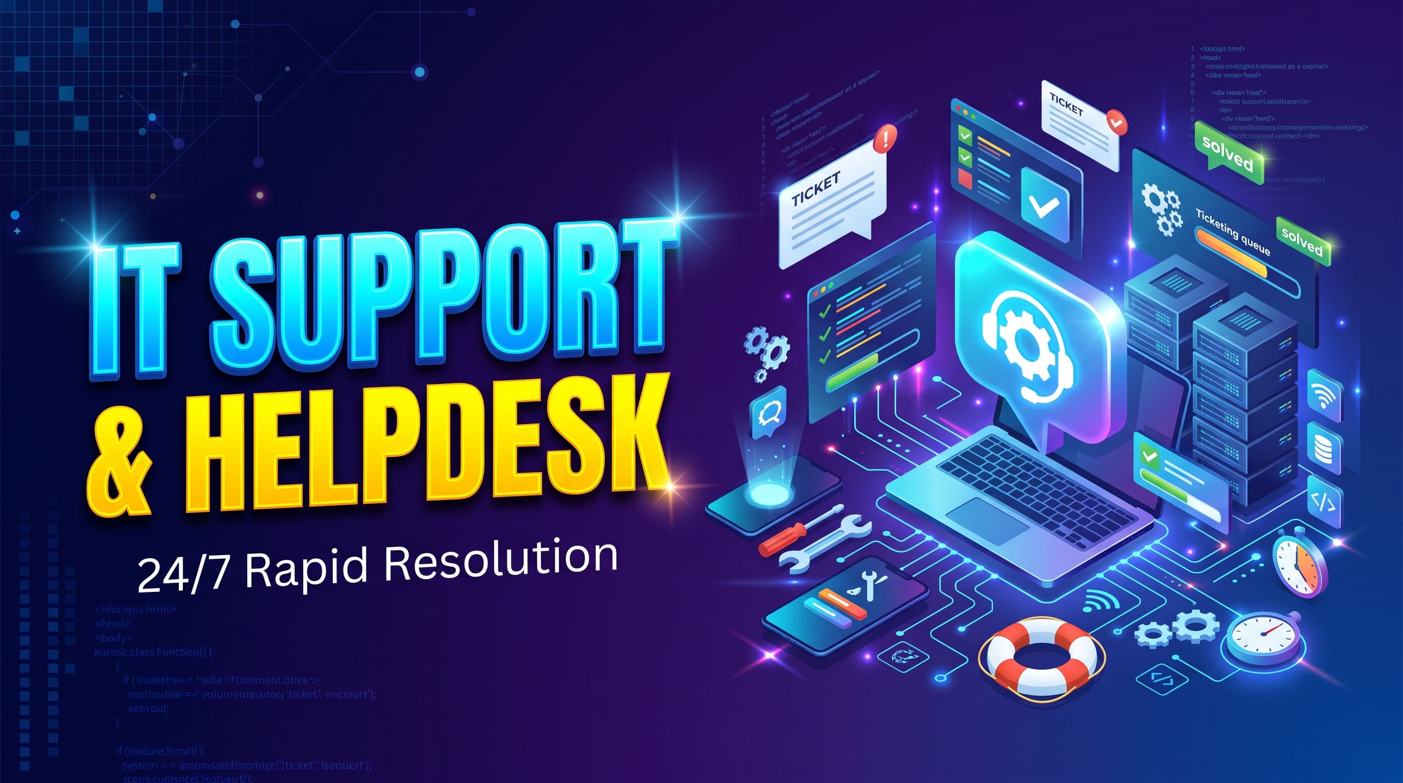 IT Support & Helpdesk: Keeping Your Business Running Smoothly