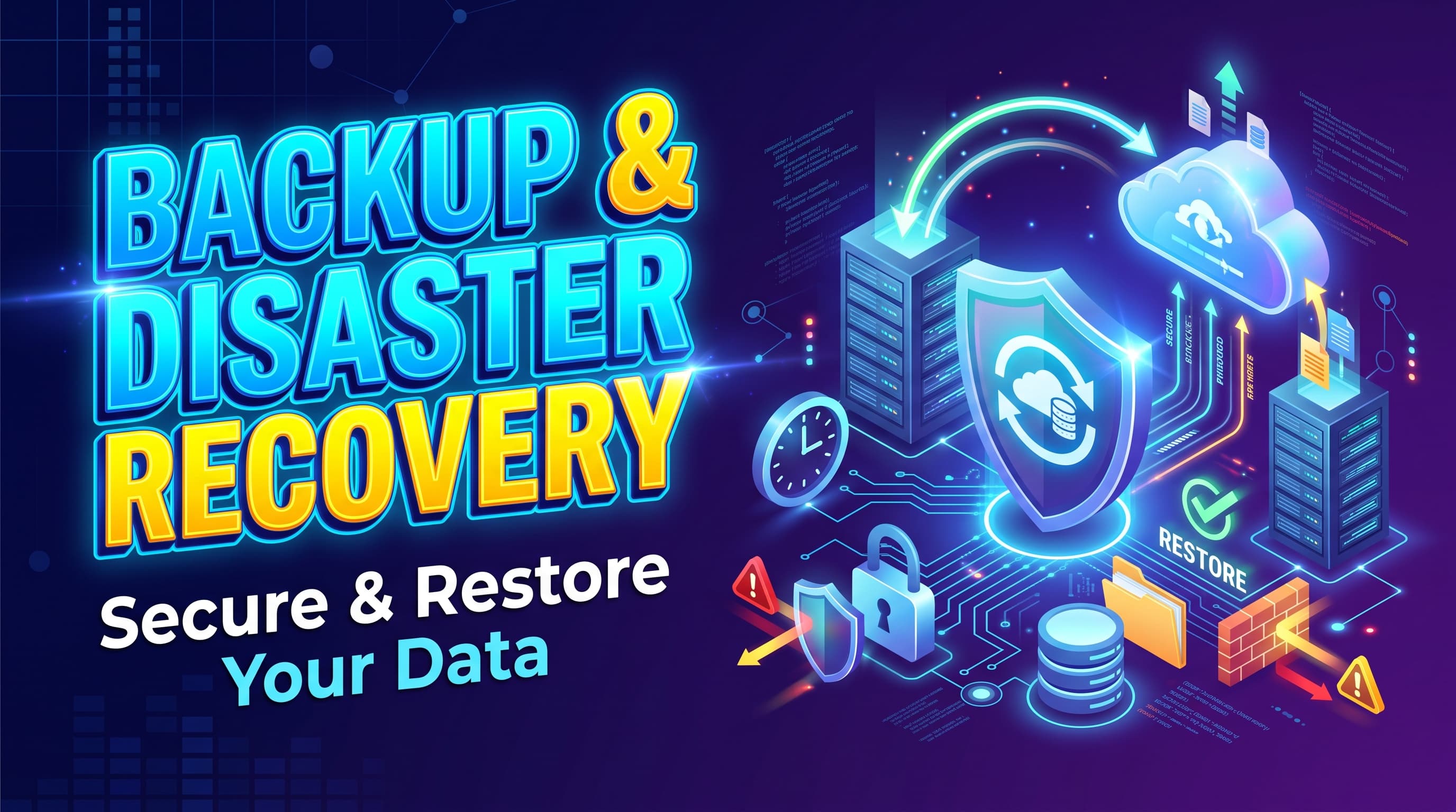 Backup & Disaster Recovery: Protecting Your Business from Data Loss
